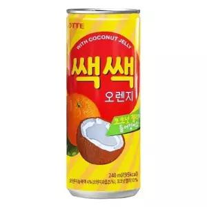 [롯데칠성음료] 롯데 쌕쌕 오렌지 240ml x 60캔