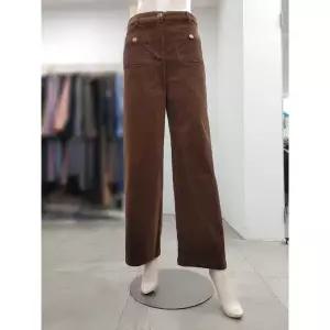 [SI] 세이브존04 코드로이 버튼장식 와이드 팬츠 SJP1122510BR (S28411899)