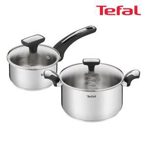 [기타]테팔 팬&냄비 IH 뉴이모션 2종세트 (편수냄비 16cm + 양수냄비 20cm)
