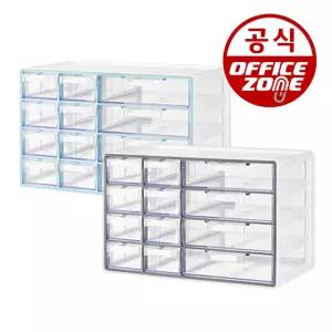 시스맥스 UP 시스템 멀티박스 복합형 12단 12칸 서랍 데스크 수납 소품 정리함