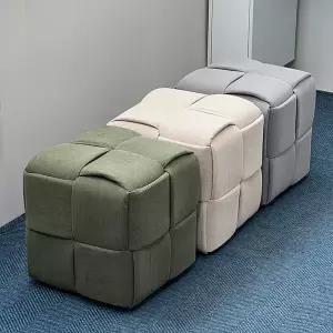 퍼피노 로앤 코듀로이 스툴 사각 sh121