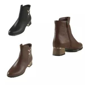 [롯데백화점]바이네르 여성컴포트부츠 107A 블랙,브라운 택일 4CM