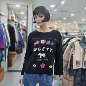 베네통/애플아울렛/골조직 믹스 플라워 니트/BAKP12411