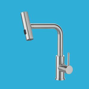 한양 주방 싱크대 수전 스프레이 T형 폭포수 와이드 수도꼭지 원홀 Y-HYST0161