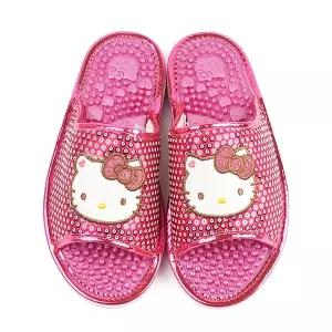 산리오 헬로키티 화사 지압 슬리퍼(핑크)