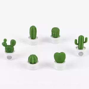 자석 명함 메모판 메모 홀더 냉장고 선인장 미니 (WFGR6JE)