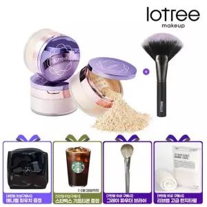 [금액별GIFT][로트리] 루스 파우더 + 라이프터치 브러시 세트 21호 23호 바이올렛 택1)
