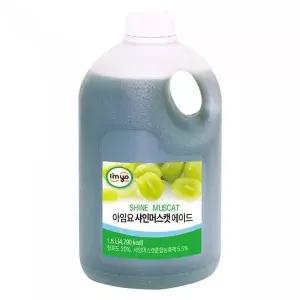 [셀러허브][아임요] 아임요 샤인 머스캣 에이드 1.5리터 x 6개 (S10115579)