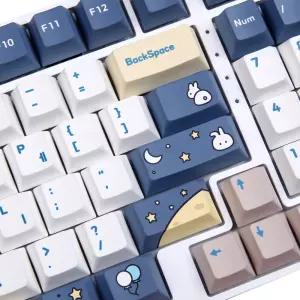 몬스타 가츠 달토끼 139키 한글 한영 PBT 염료승화 체리 커스텀 포인트 키캡