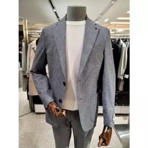 [갤러리아] 24 S/S 본 블루그레이 울혼방 캐쥬얼 셋업수트 BN4MEA257