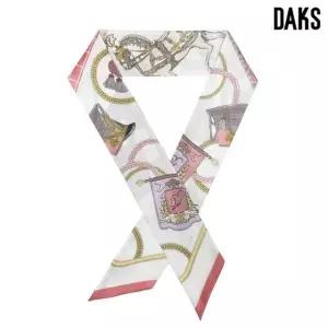 [갤러리아] [닥스] 실크 스키니 스카프 (D) SKI003I (포장,쇼핑백 포함)
