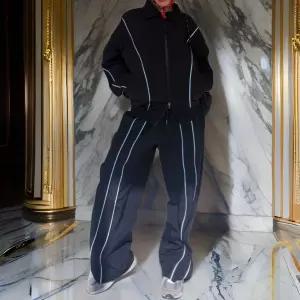 여자 바스락 방송댄스복 삥줄 트레이닝 바지