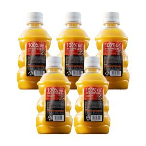 제주랑 100 프로 착즙 천혜향 감귤 주스 320ml (5개) 천연 과일 함량 음료