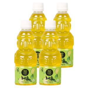 제주향 청귤 100 프로 착즙 주스 330ml (4개) NFC 제주 리얼 천연 프리미엄