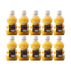 제주랑 100 프로 착즙 한라봉 감귤 주스 320ml (10개) NFC 천연 과일 함량 음료