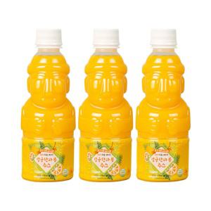 제주향 감귤 한라봉 100 프로 착즙 주스 330ml (3개) NFC 제주 천연 프리미엄