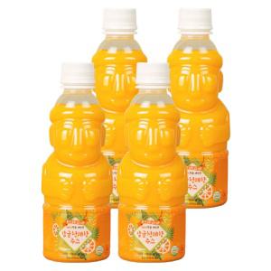 제주향 감귤 천혜향 100 프로 착즙 주스 330ml (4개) NFC 제주 천연 프리미엄