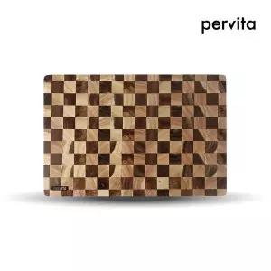 페르비타 엔드그레인 체크도마 대 / 플레이팅 / 아카시아나무
