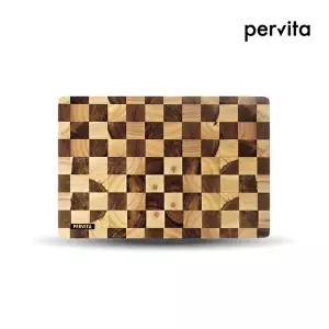 [페르비타]페르비타 엔드그레인 체크도마 중 / 플레이팅 / 아카시아나무