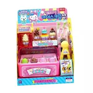 [하프클럽/알티피아]아이스크림샵 핑크래빗 18000 어린이집 역할놀이 유치