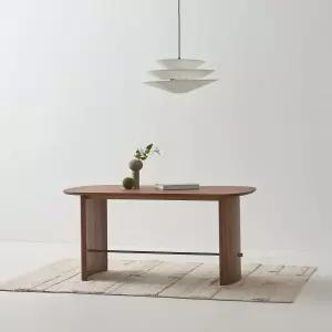 리바트 이니스 우드 1600 무늬목 식탁