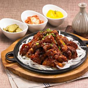 달보드레 양념족발 매운불족발 국내산 500g  미니불족