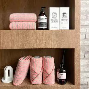 [테리스페셜]  200g 핀 스트라이프 호텔수건 타올 5장 수건세트