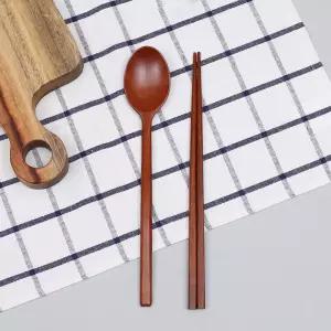 로즈우드 옻칠 수저 세트 젓가락