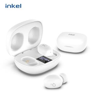 INKEL 고음질사운드 블루투스이어폰 가성비 노이즈캔슬링 코드리스 블루투스5.0 웨어러블 커널형