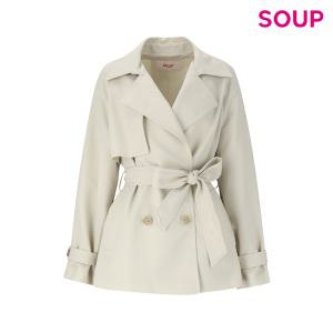 하프 숏 트렌치 코트(OZ4BBQ1)