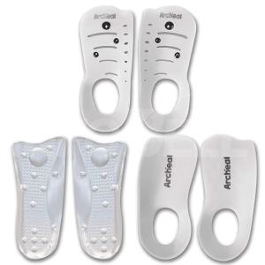 밸런스 깔창 아치힐 남성용 여성용 자세 교정 기능성 신발 운동화 구두 아치 형 자석 인솔 깔창 3세트