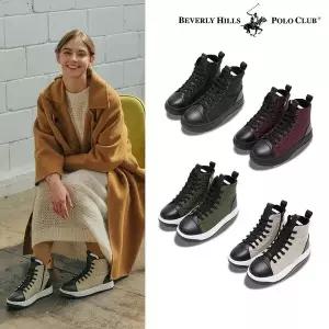 [비버리힐즈폴로클럽][비버리힐즈클럽] 여성 패딩 퍼 윈터 슈즈