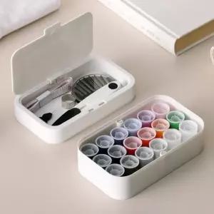 화이트 바늘 실 쪽가위 반짓고리함 반짇고리세트 (WFHPQ34)