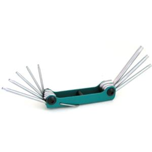 T9 T40 별나사정비용 멀티드라이버세트 폴딩형렌치