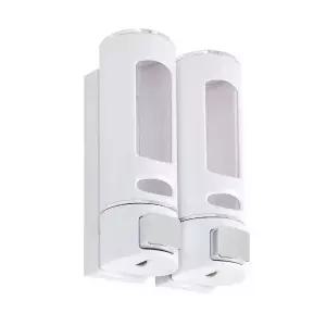 벽걸이 디스펜서 듀얼 화이트 수영장 핸드워시 (WFHN0Q0)