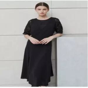 [더아이잗]더아이잗 체크 배색  서스펜더 원피스_K IN5A0OP18