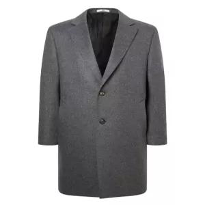 닥스 남성 24FW [PIACENZA] 베이비로얄 캐시미어 100% 체스터 코트 DMCO4D001G2