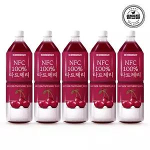 NFC착즙 타트체리주스 1L 5개