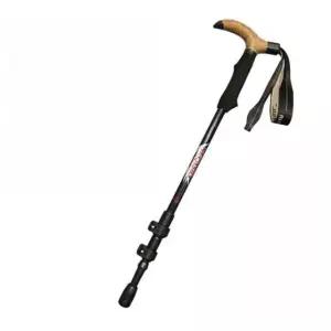 A 길이조절 등산스틱 입문용 블랙 카본 (WFHJL3Q)