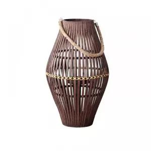 30cmx53cm 갬성 대나무 월넛 캔들홀더 (WFHJLDM)