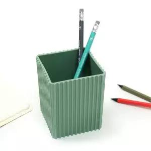 필기구 정리 수납함 펜꽂이 사각 연필 (WFHJHQY)