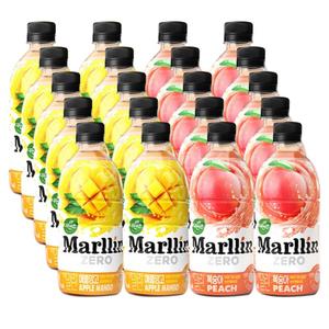 제로칼로리 과일티 음료수 500ml 20개입 망고맛 복숭아맛 혼합 주스 페트병