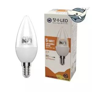 투명 LED 캔들전구 실내장식 조명 미니 WFHKN5Y