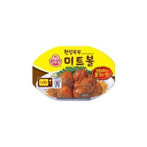 [오뚜기] 한입쏙쏙 미트볼 180g 6개