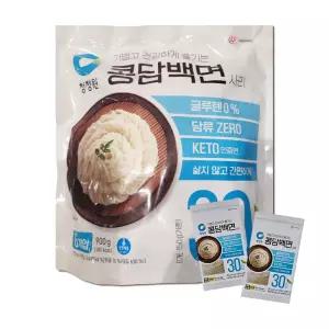 청정원 콩담백면 900g (150g X 6개) 면사리