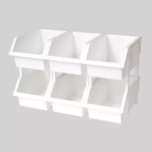 이유 적층형 다용도 정리함 6P 미니 수납 바스켓