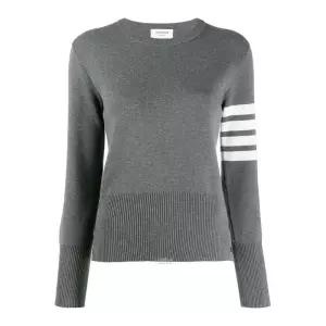 [명품] 4바 밀라노 스티치 니트 미드그레이 FKA239A 00219 035