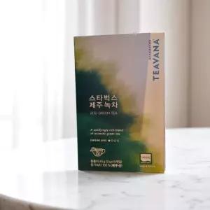 스타벅스 티바나 제주 녹차 티백 15개입 1박스