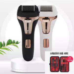 풋조아 무선 전동 각질제거기 네일관리 세트 강도조절 발뒤꿈치 관리