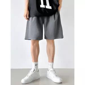 [하프클럽/]M버뮤다핀턱 피그 반바지 5부 와이드핏 통큰 반바지 오버핏 스트